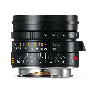 Pre Owned: LEICA SUMMICRON-M 28MM F2 ASPH BLACK (EX-DISPLAY UNIT)