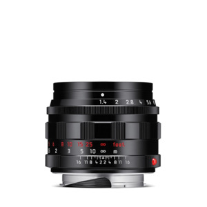 M Lenses: LEICA SUMMILUX-M 50MM F1.4 GLOSSY BLACK PAINT FINISH PRE-ORDER