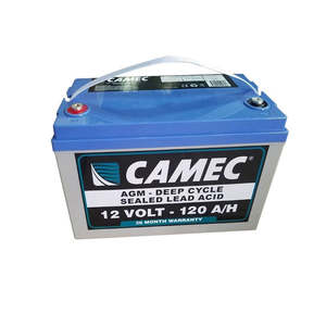 Electrical And Off Grid: Camec Sealed Lead Acid AGM 12V/120AH Battery