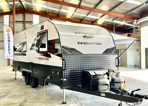 Caravans: 2025 Concept Innovation 630 20’6″ SEMI OFF-ROAD – EX-DEMO WITH UPGRADES – AVAILABLE FOR IMMEDIATE DELIVERY