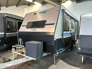 Caravans: 2016 NextGen Greyline 18FT OFF-ROAD / HIGH-SPEC MODEL / INDEPENDENT SUSPENSION / SOLAR / FRESH & GREY WATER TANKS / D035 PIN HITCH JUST LANDED, COMING SOON