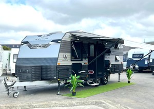 Products: 2020 JB Dreamline Lux 5-BERTH 22FT / DOUBLE BUNKS / TWIN AXLE / QUEEN ISLAND BED / AWNING / SOLAR / FRESH & GREY WATER TANKS / BIKE RACK UNDER CONTRACT