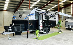 Caravans: 2025 Concept RS215 OFF-ROAD TRIPLE-BUNK / OFF-GRID 6-BERTH 21’6″ UNDER CONTRACT