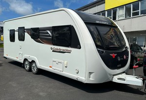 Products: 2021 Swift Celebration 650 – TWIN AXLE / REAR ISLAND BED / FULL CENTRE BATHROOM / AWNING / SOLAR / 2 X TV’S / AUTO SATELLITE / 100L FRESH & 100L GREY TANK / SELF CONTAINMENT / READY FOR IMMEDIATE DELIVERY VIDEO TOUR