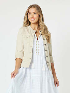 Maggie Denim Jacket Natural