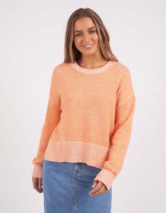 In Stock Now: Wrenley Knit Tangerine