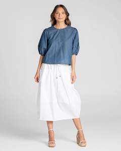 Boom Shanker: Guru Skirt White