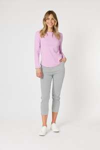 Sorrento Stripe Pant Navy/White