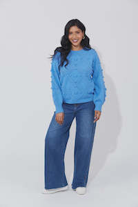 Corfu Jumper Blue