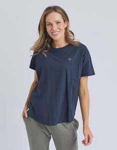 Tops: Halli S/S Tee Navy