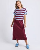 Eleni Skirt Plum