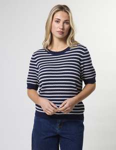 Tops: Charly Knit Navy