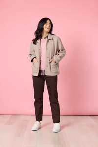 Jackets: Montana Car Coat Latte