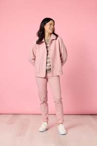 Jackets: Montana Car Coat Blush