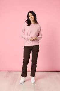Billie Ribbed Knit Blush