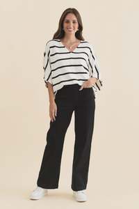 Carpenter Stretch Leg Jean Black