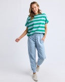 Pants Skirts: Lydia Track Pant Light Blue