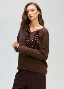 New Arrivals: Hug Me V Neck Fluffy Cocoa
