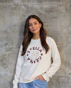 New Arrivals: Classic Sweat Cream Burgandy Rotation