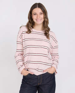 Tops: Lobby Tee Neapolitan Stripe