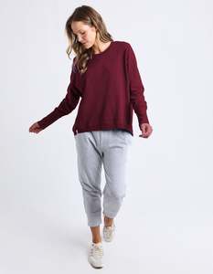 Divine Crew Maroon