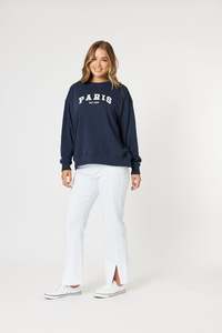 Paris Sweatshirt Navy
