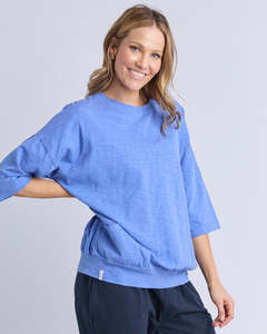 Tops: Mazie Sweat Cornflower