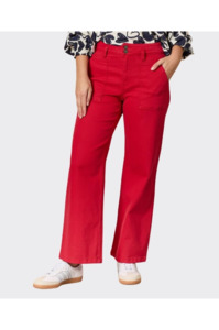 Hudson Jean Red
