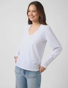 Maeve Top White