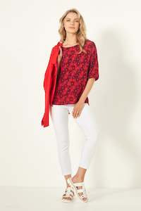 Gemma Classic Pant White