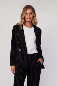 All Seasons Jackets: Jordan Stripe Blazer Black Stripe