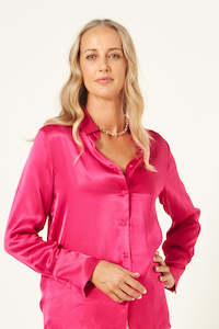 The Pink Collection: Gabriela Top Berry