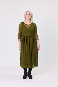 All Seasons Dresses: Sarai Dress Khaki