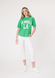 S: Los Angeles Tee Green