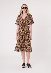 Vittoria Dress Leopard Print