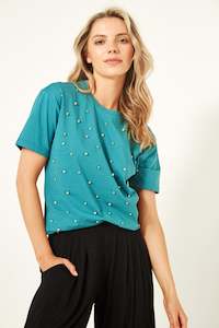 Shine Shimmer Glow Bright Like A Star %E2%AD%90%F0%9F%92%9B: Ayleen Top Teal