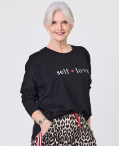 All Seasons Tops: Self Love Top Black