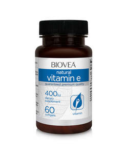 Antioxidants: Biovea Vitamin E 400IU 60 softgels