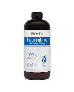 Biovea L-carnitine liquid raspberry 1100mg 473ml