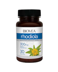 Biovea Rhodiola 300mg 30 vegetarian capsules