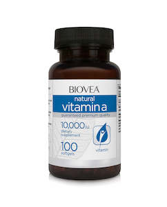 Biovea Vitamin A 10000 IU 100 softgels