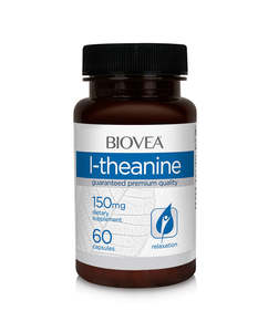 Stress Mood: Biovea L-theanine 150mg 60 vegetarian capsules