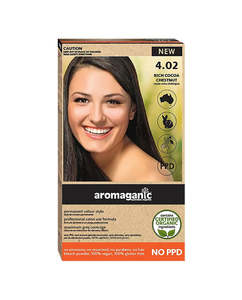 Aromaganic: Aromaganic haircolour 4.02 Rich cocoa chestnut