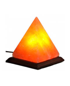 Himalayan salt lamp pyramid
