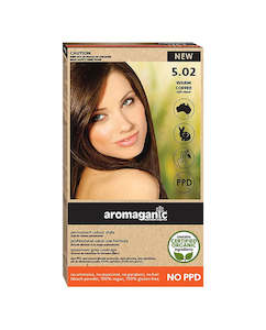 Aromaganic: Aromaganic haircolour 5.02 Warm coffee