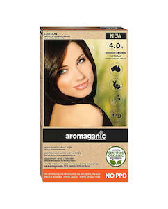 Aromaganic haircolour 4.0N Brown
