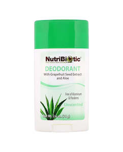 Nutribiotic: Nutribiotic deodorant unscented 70g