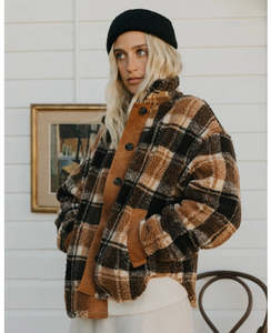 Foster Flannel Sherpa Jacket