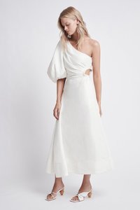 Concept Dress in White  |  Lend the Label