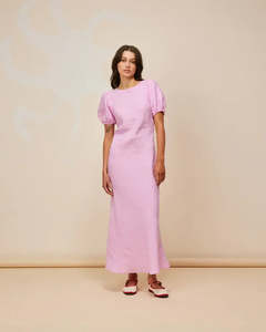 Pink Ribbon Collection: KOS Linen Maxi Dress